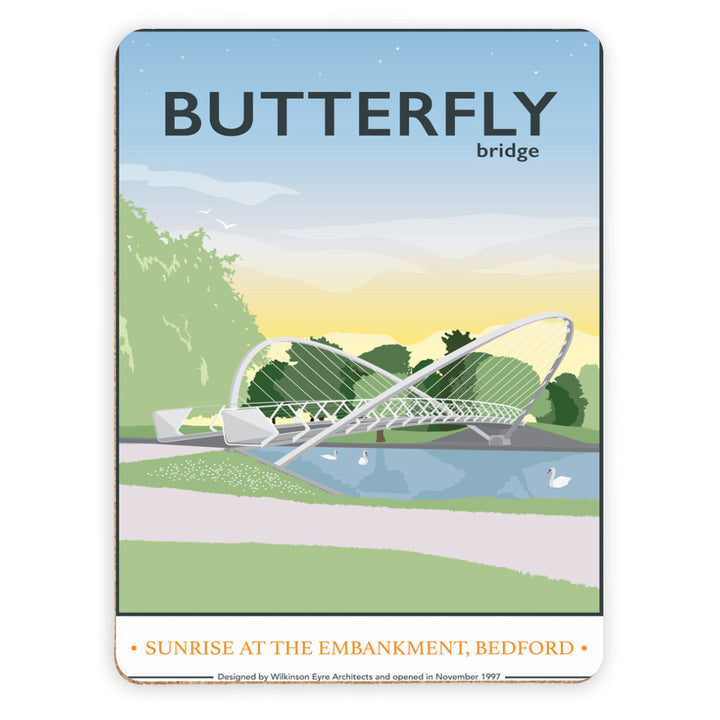 The Butterfly Bridge, Bedford Placemat