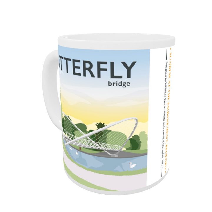 The Butterfly Bridge, Bedford Mug