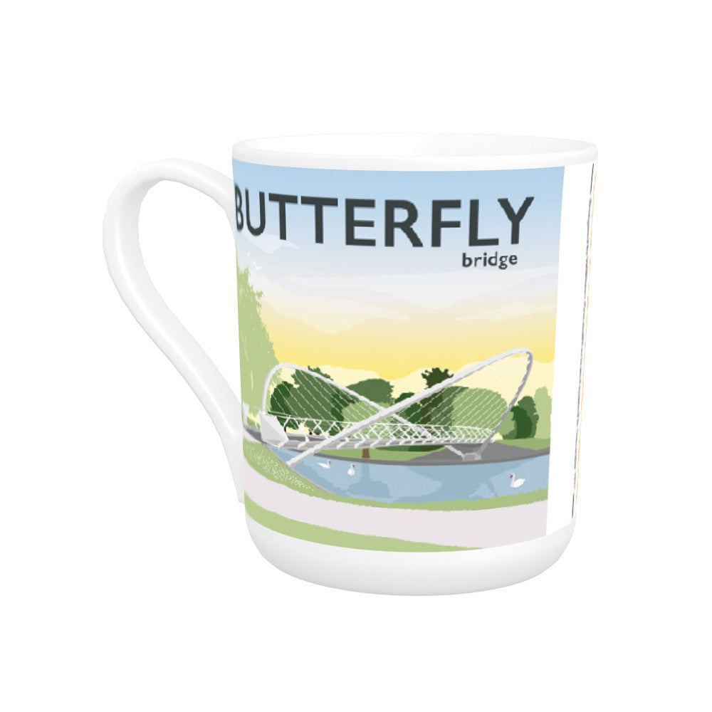 The Butterfly Bridge, Bedford Bone China Mug