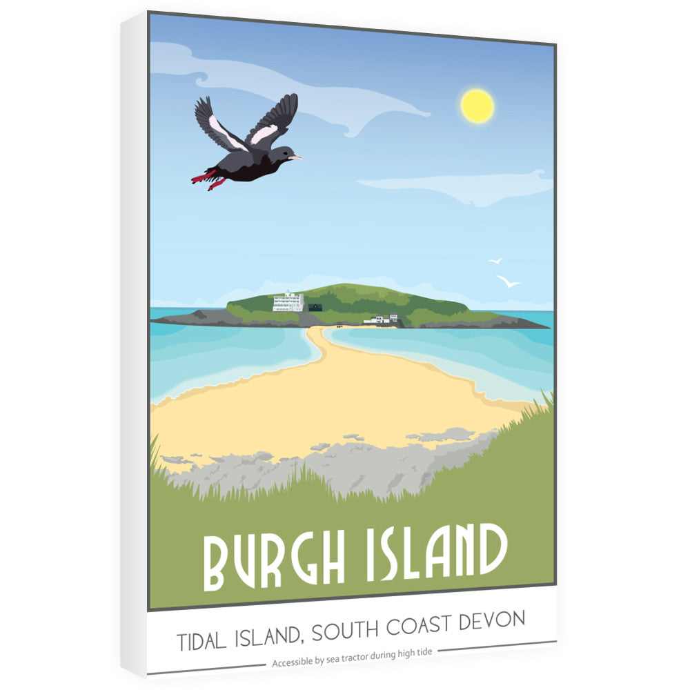 Burgh Island, Devon 60cm x 80cm Canvas