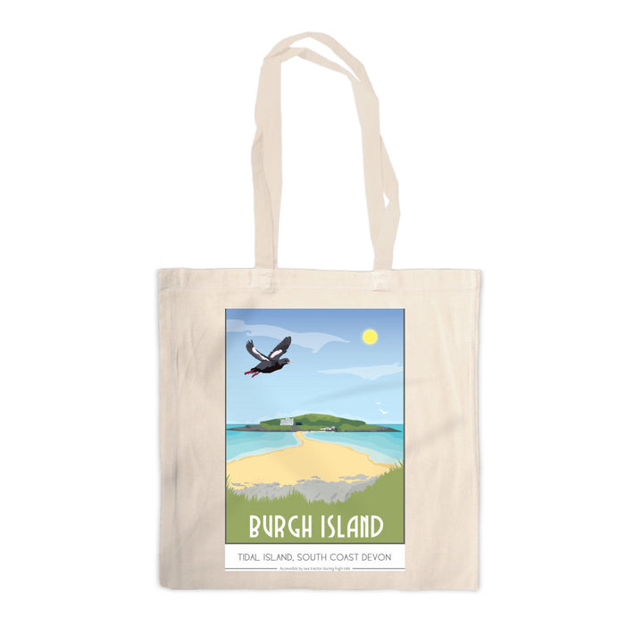 Burgh Island, Devon Canvas Tote Bag