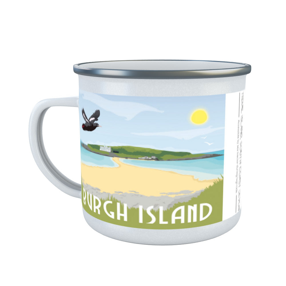 Burgh Island, Devon Enamel Mug