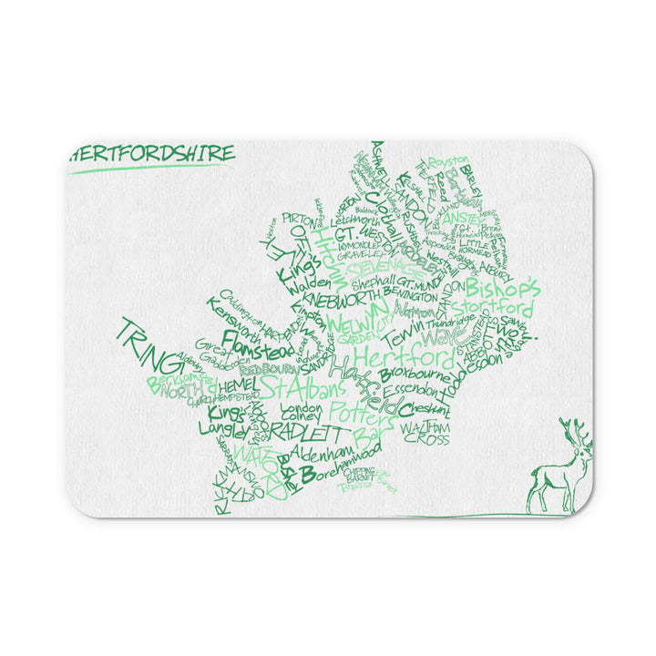 County Map of Hertfordshire, Mouse mat