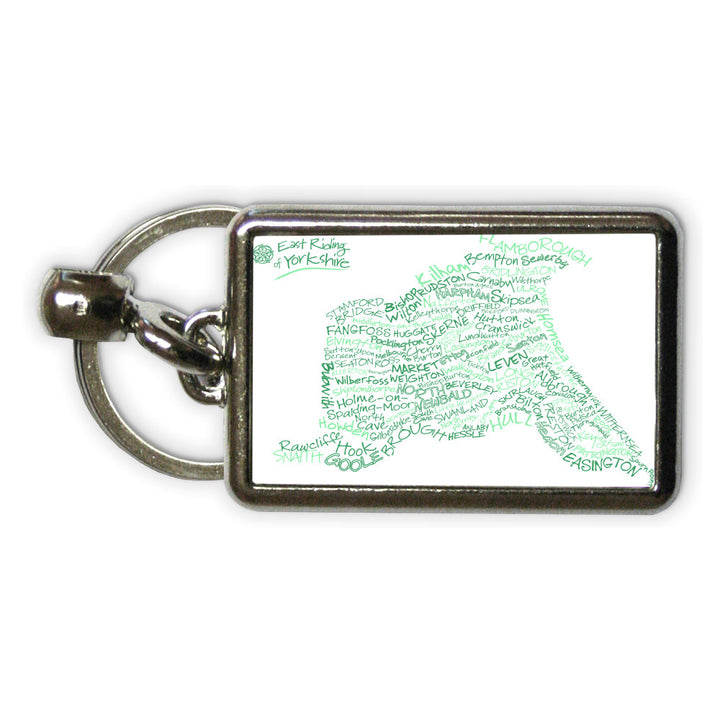 Map of the East Riding of Yorkshire, Metal Keyring