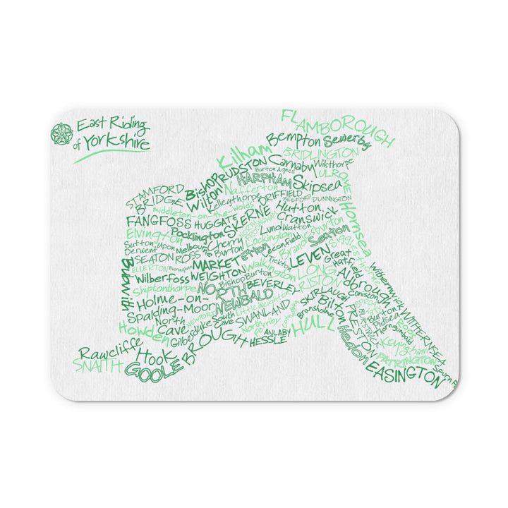 Map of the East Riding of Yorkshire, Mouse mat