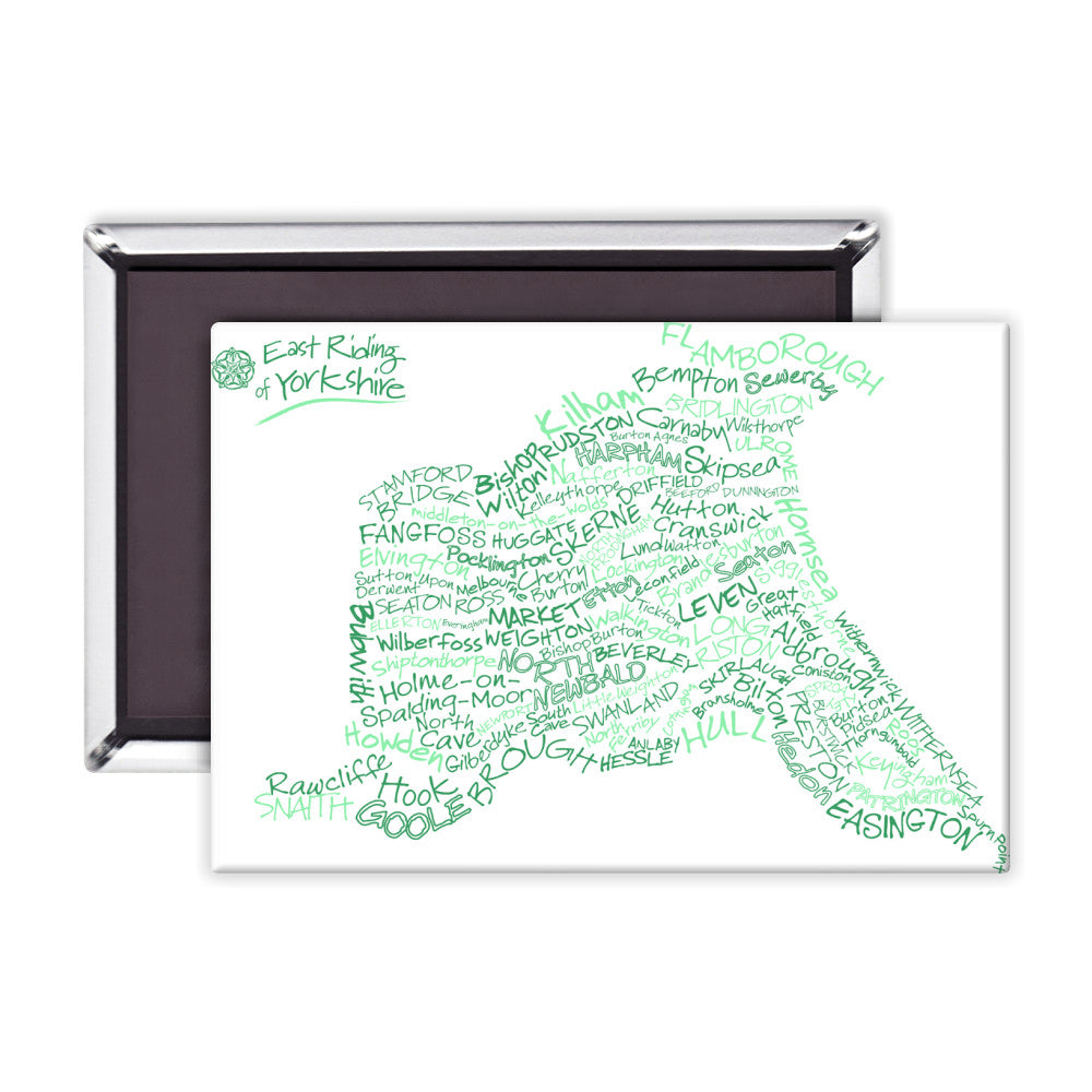 Map of the East Riding of Yorkshire, Magnet