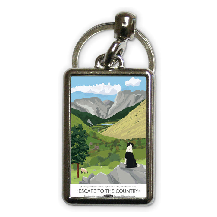 Escape to the Country, Metal Keyring