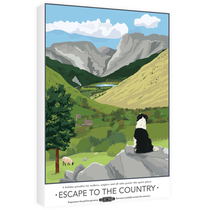 Escape to the Country, 60cm x 80cm Canvas