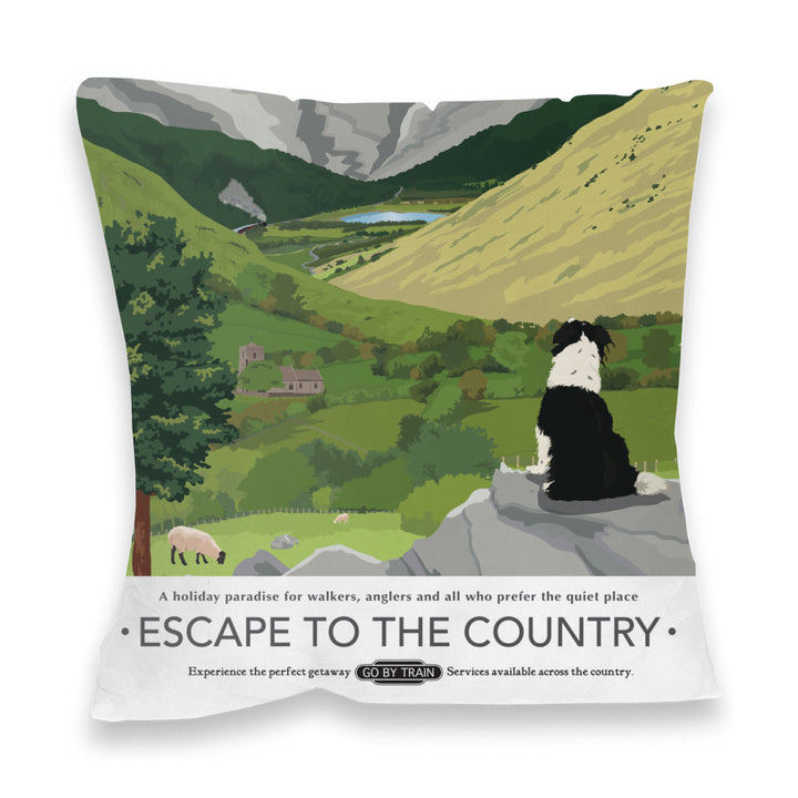 Escape to the Country, Fibre Filled Cushion