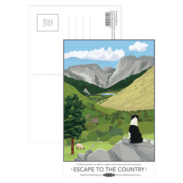 Escape to the Country, Postcard Pack