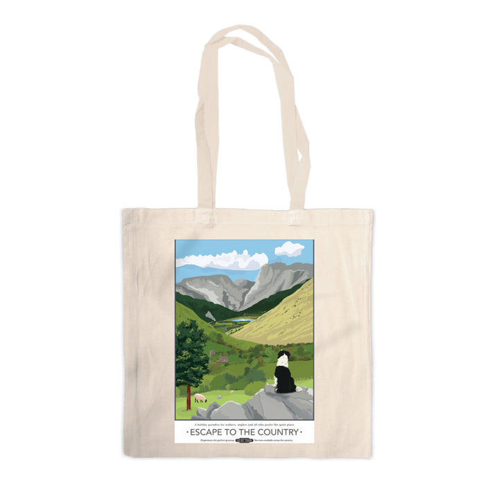 Escape to the Country, Canvas Tote Bag