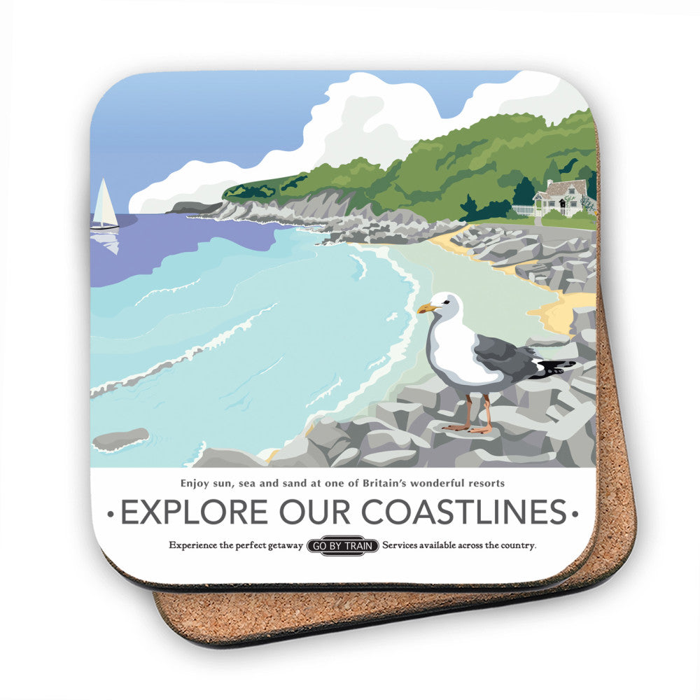 Explore Our Coastlines, MDF Coaster