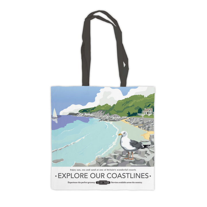 Explore Our Coastlines, Premium Tote Bag