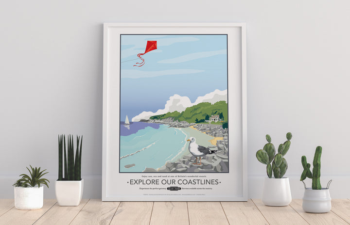 Explore Our Coastlines, - Art Print