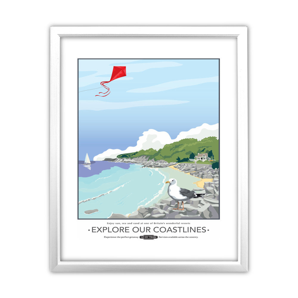 Explore Our Coastlines, - Art Print