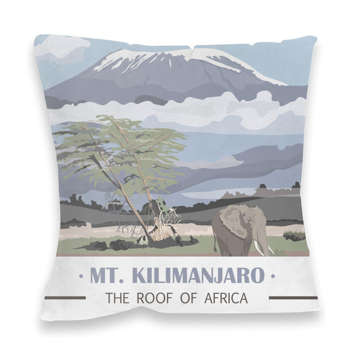 Mount Kilimanjaro, Fibre Filled Cushion
