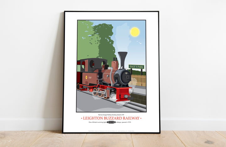 Leighton Buzzard Railway, Bedfordshire - Art Print