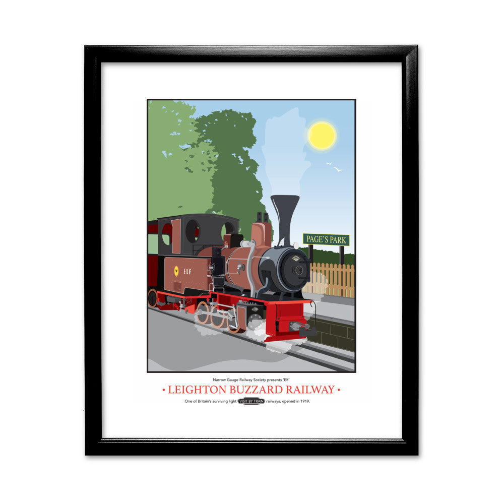 Leighton Buzzard Railway, Bedfordshire - Art Print