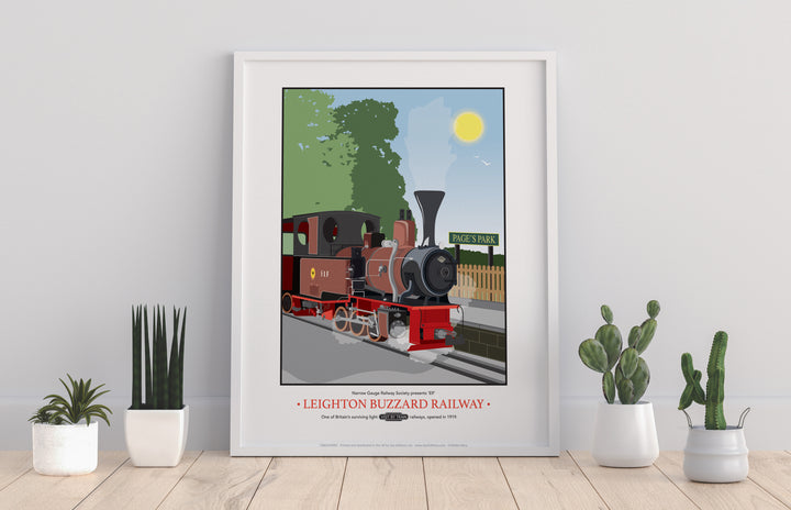 Leighton Buzzard Railway, Bedfordshire - Art Print