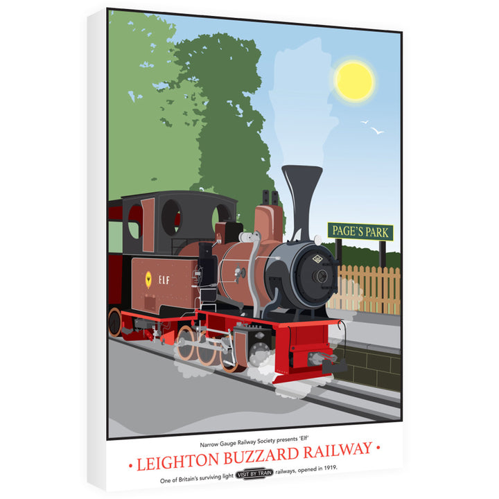 Leighton Buzzard Railway, Bedfordshire 60cm x 80cm Canvas