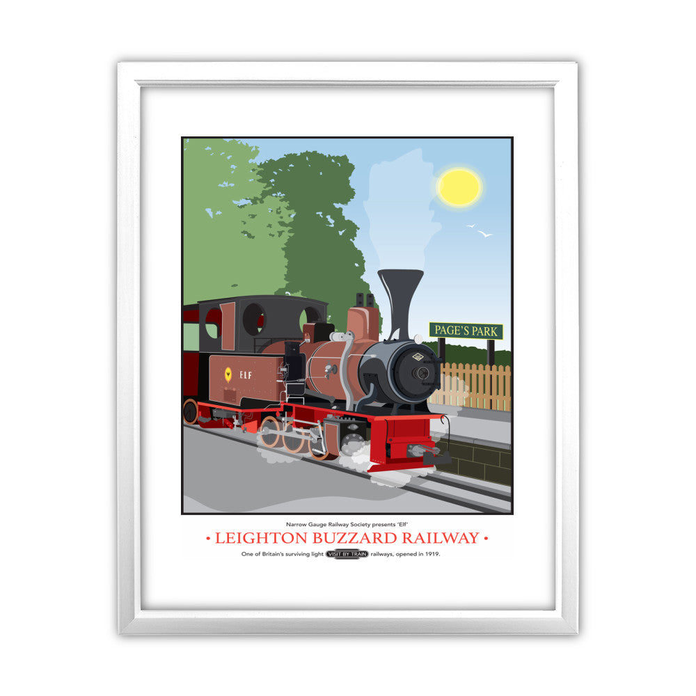 Leighton Buzzard Railway, Bedfordshire - Art Print