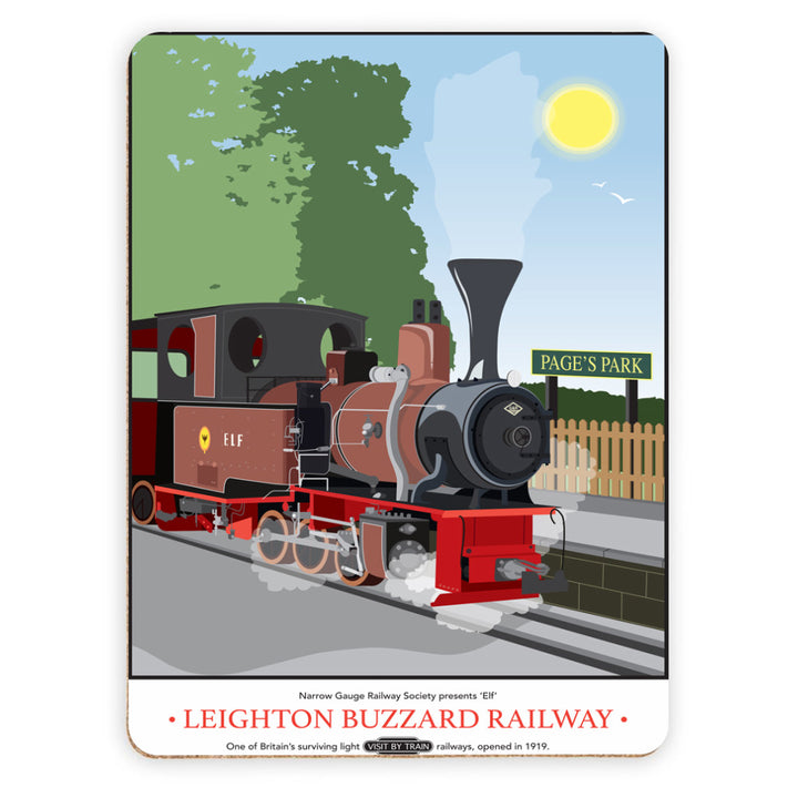 Leighton Buzzard Railway, Bedfordshire Placemat