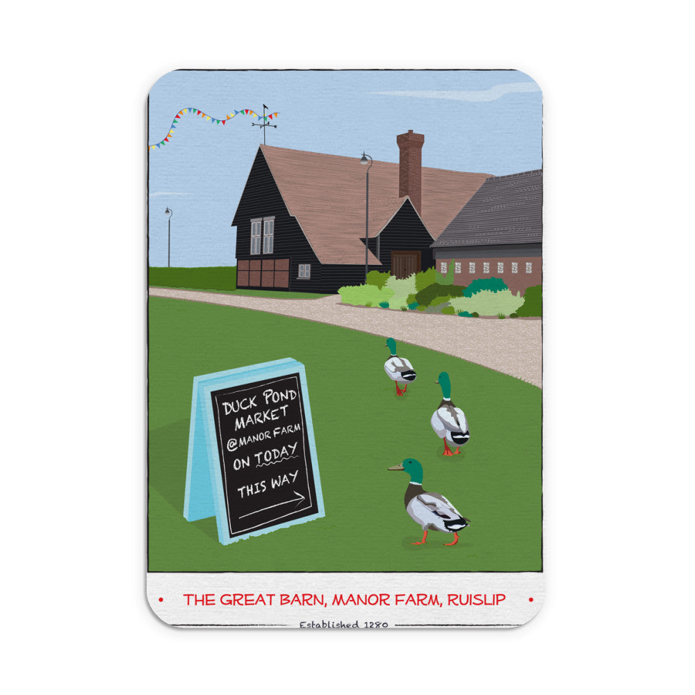 Manor Farm, Ruislip, Middlesex Mouse mat