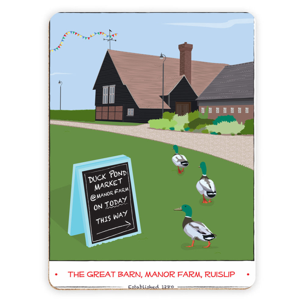 Manor Farm, Ruislip, Middlesex Placemat