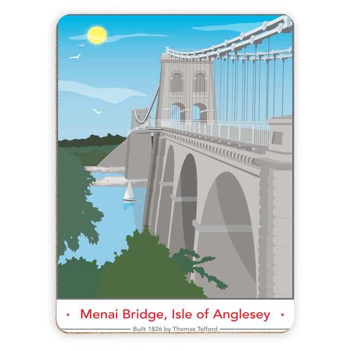 The Menai Bridge, Isle of Anglesey Placemat
