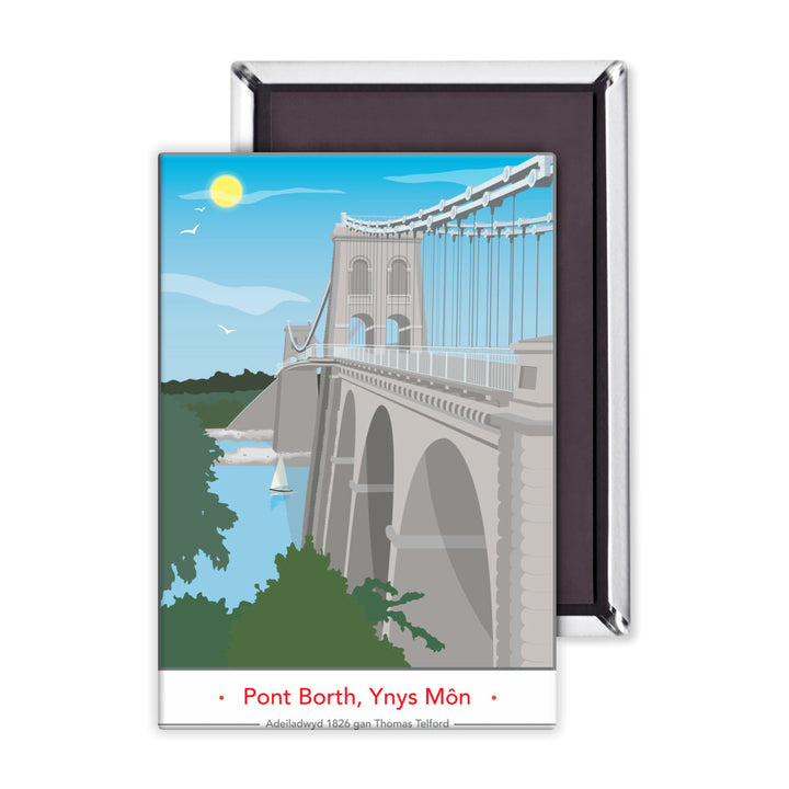 Pont Borth, Ynys Mon Magnet