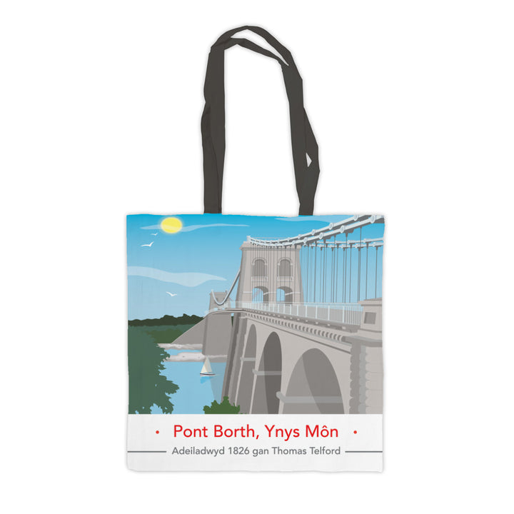 Pont Borth, Ynys Mon Premium Tote Bag
