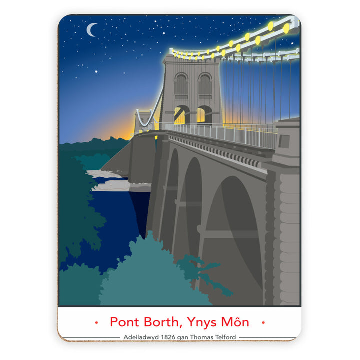Pont Borth, Ynys Mon Placemat