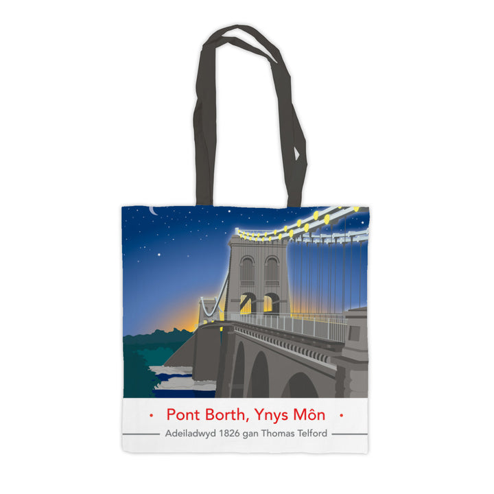 Pont Borth, Ynys Mon Premium Tote Bag
