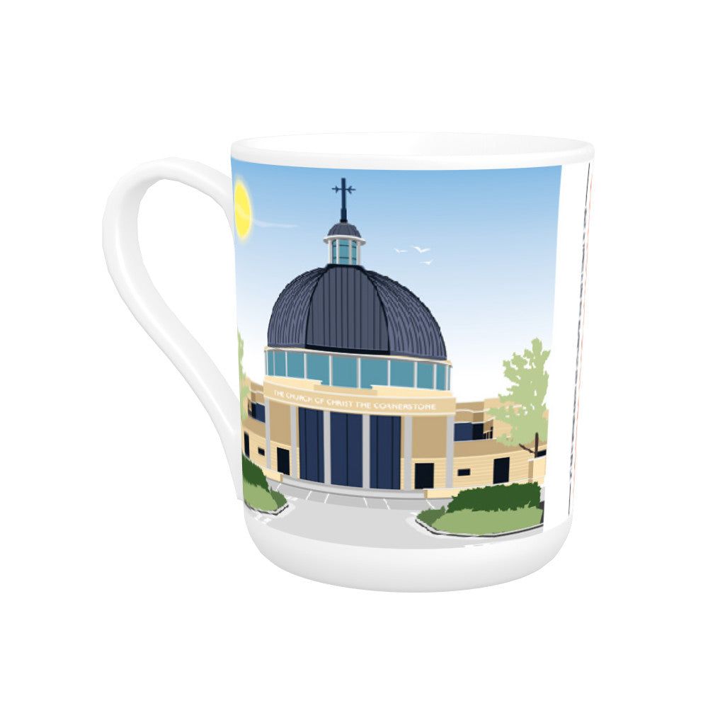 Milton Keynes, Buckinghamshire Bone China Mug