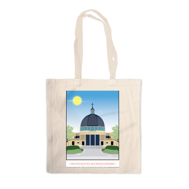 Milton Keynes, Buckinghamshire Canvas Tote Bag