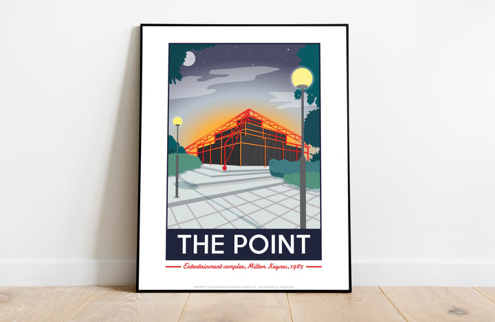 The Point, Milton Keynes, Buckinghamshire - Art Print
