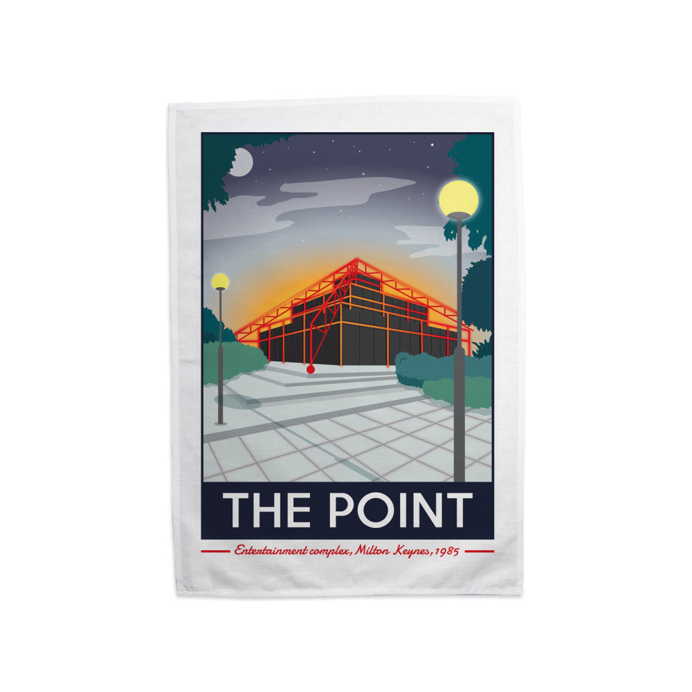 The Point, Milton Keynes, Buckinghamshire Tea Towel