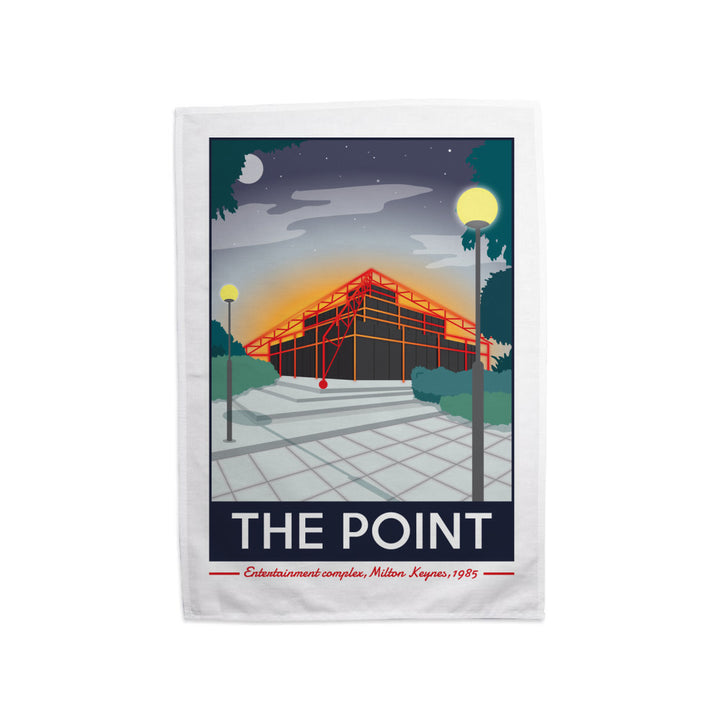 The Point, Milton Keynes, Buckinghamshire Tea Towel