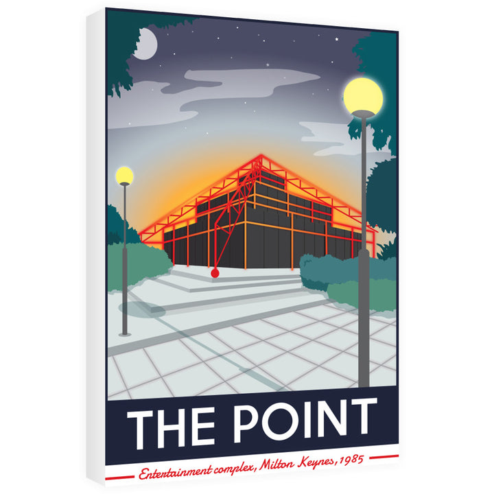 The Point, Milton Keynes, Buckinghamshire 60cm x 80cm Canvas
