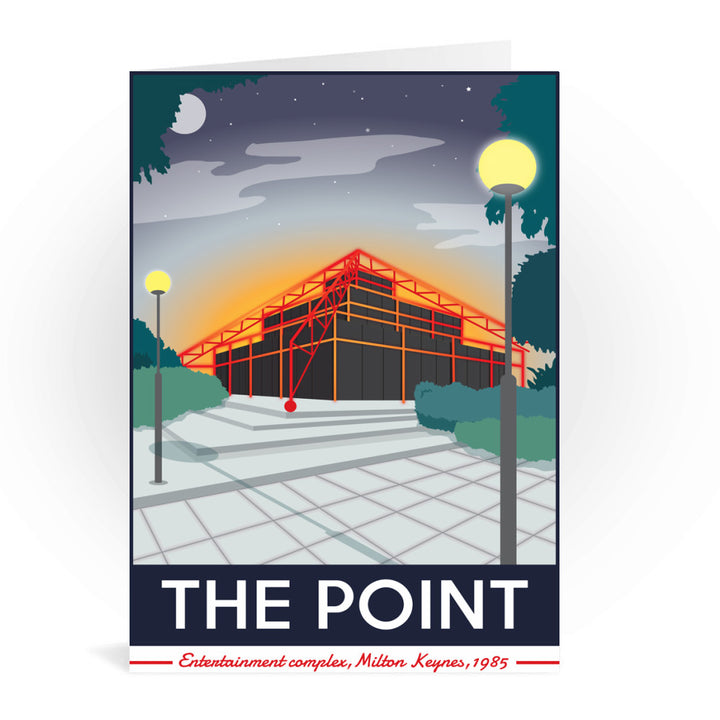 The Point, Milton Keynes, Buckinghamshire Greeting Card 7x5