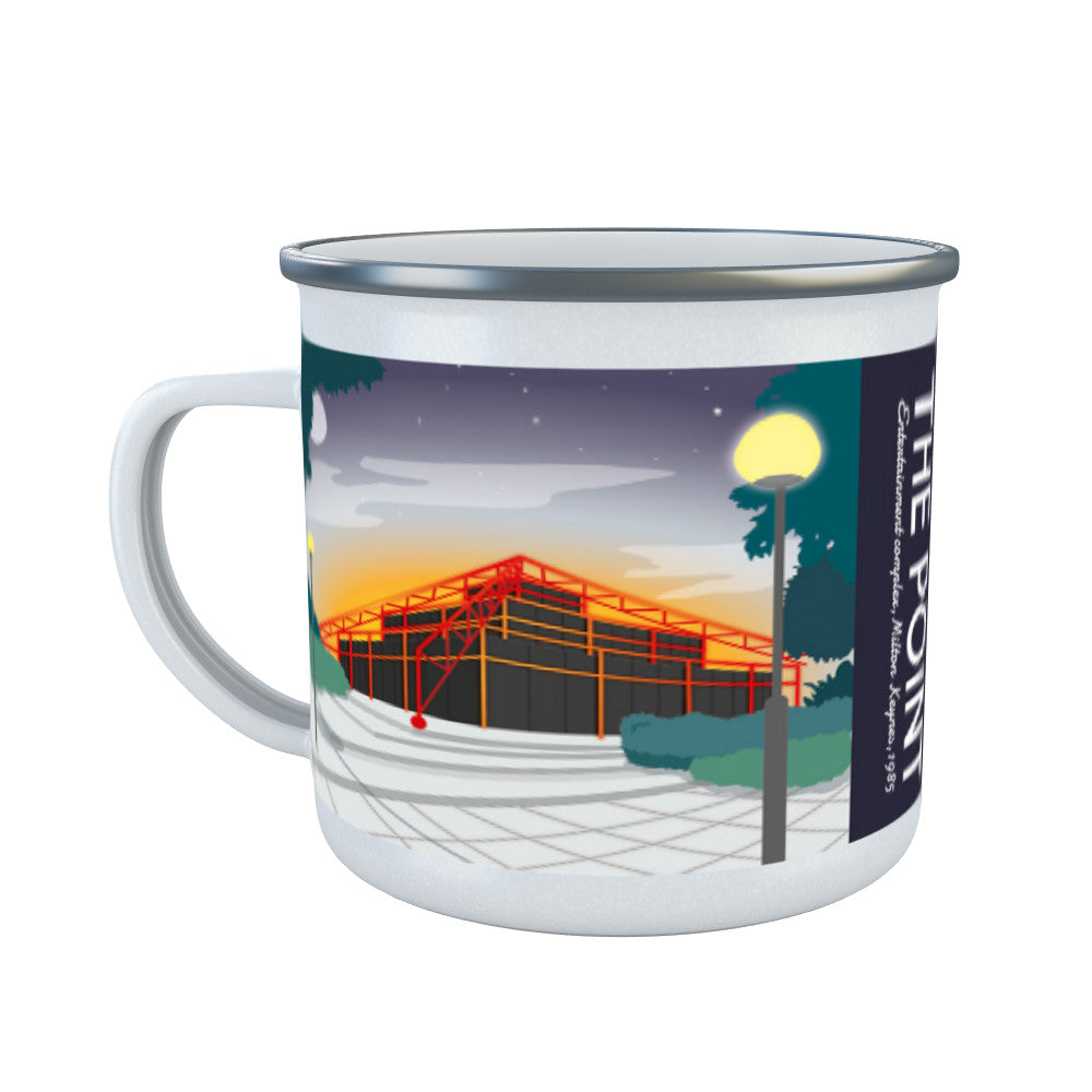 The Point, Milton Keynes, Buckinghamshire Enamel Mug