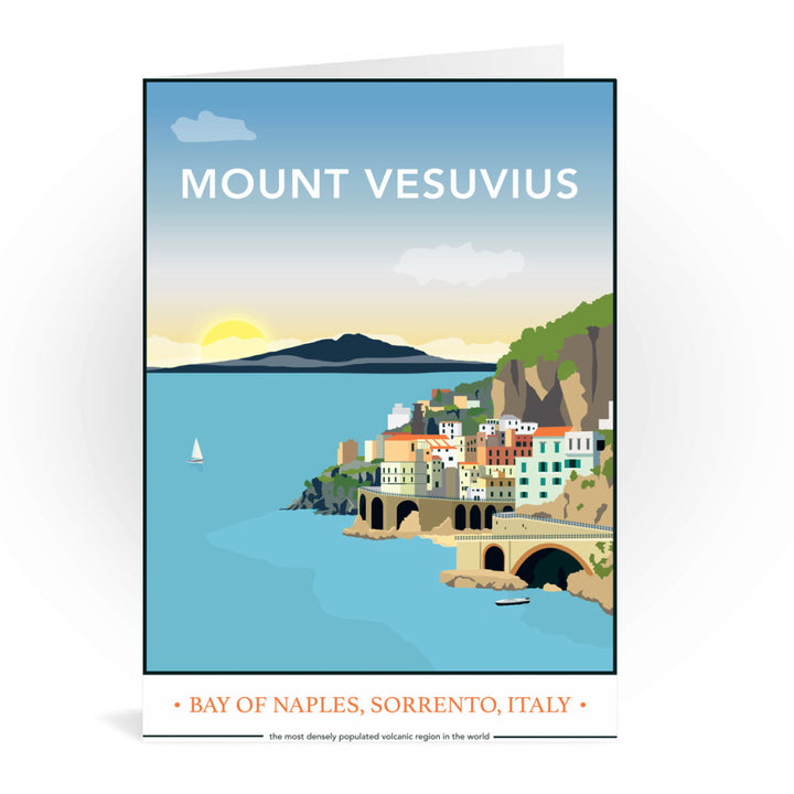 Mount Vesuvius, Italy Greeting Card 7x5