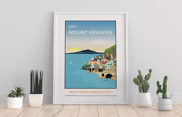 Mount Vesuvius, Italy - Art Print
