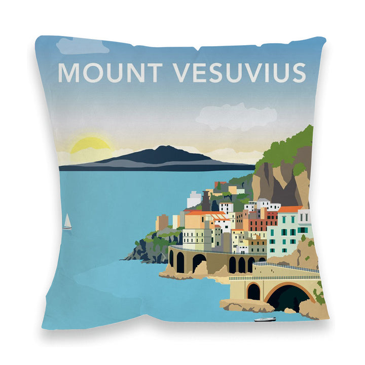 Mount Vesuvius, Italy Fibre Filled Cushion