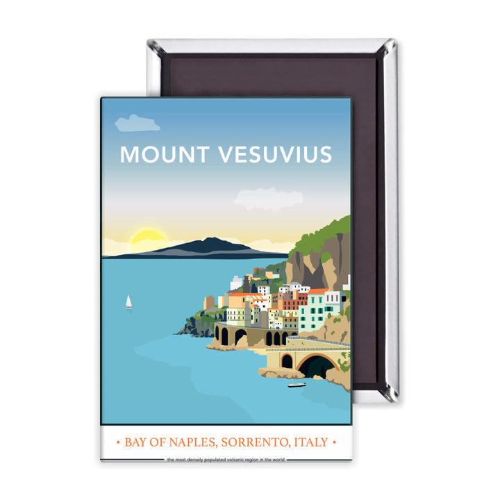 Mount Vesuvius, Italy Magnet