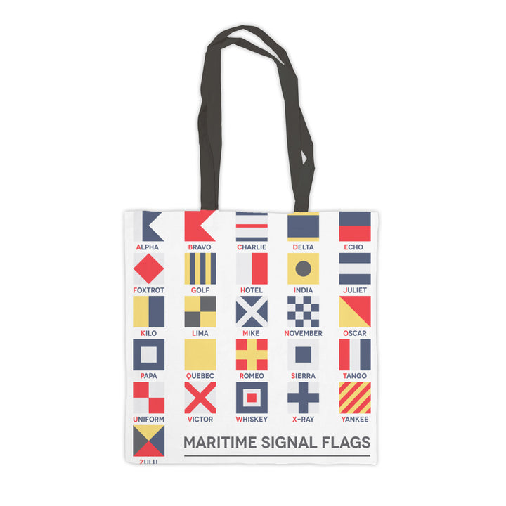 The International Maritime Signal Flags, Premium Tote Bag