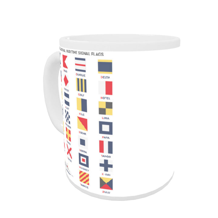 The International Maritime Signal Flags, Mug