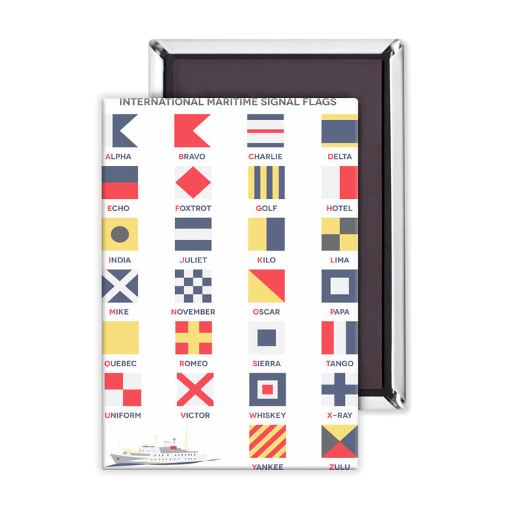 The International Maritime Signal Flags, Magnet