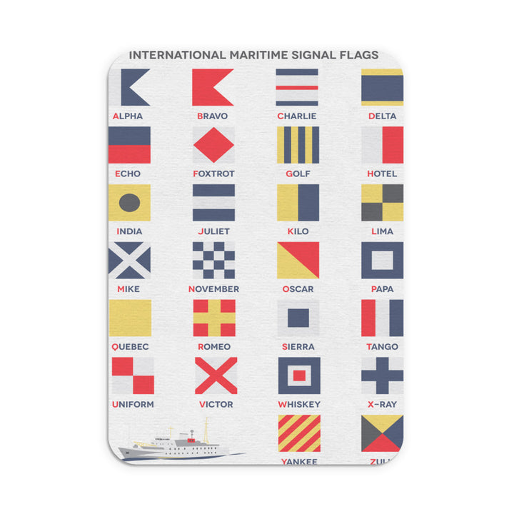 The International Maritime Signal Flags, Mouse mat