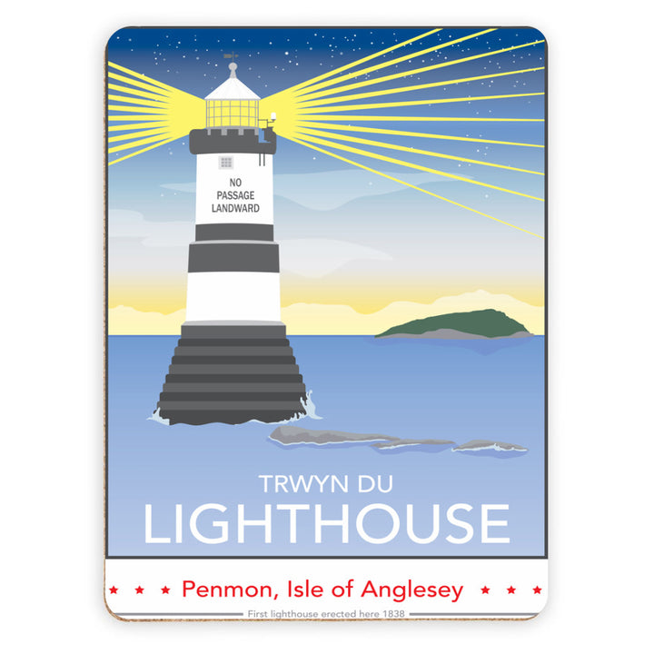 Trwyn Du Lighthouse, Isle of Anglesey Placemat